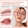 Plumping Lip Oil Lip Glow Oil Lip Gloss Oil Lip Stain Long Lasting Hydrating Non-sticky Big Brush Head Glitter Shine Clear Lip Oil Tinted for Lip Care and Dry Lips -015 Cherry Red