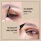 3 Pcs Eyebrow Pencil Set, with 2 Dual Ended Waterproof &amp; Long Lasting Liquid Eyebrow Pen and with 1 Eyebrow Brush, Chestnut