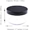 HAHIYO 2Pcs 50ml/1.69oz Plastic Empty Travel Powder Container Large Loose Powder Compact Case Makeup Cosmetic Jar Refillable Powder Box No Leak Powder Holder with Common Sifter and Black Screw Lid