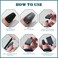 16-Piece Nail Art Magnet Tool Set - Cat Eye Wand &amp; Stick for DIY Gel Polish Gradient Designs