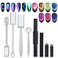 8Pcs Cat Eye Nail Magnet for Nail Art Multifunctional Cat Eye Gel Nail Polish Magnetic Strong Nail Art Magnet Board Cat Eye Magnets Stick Cat Eye Nails Design Manicure Tool