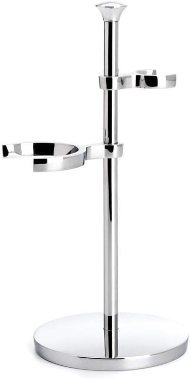 M&Uuml;HLE Chrome Shaving Set Stand for PURIST Series Brushes &amp; Razors
