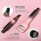 Liquid Eyebrow Brush, Beginner Brow-Fection Angled Brush &amp; Dip, Waterproof Long Lasting Smudge Proof Brow Pencil with Square Brush and Dip for Eyebrows, Sideburns and Beard (#01 blond)