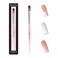 MelodySusie Kolinsky Acrylic Nail Brush,66% Kolinsky Hair Professional Nail Art Brush for Acrylic Application, Aurora Collection Fine Glitter Brush, Size 8