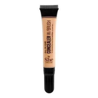 All in one Concealer with Built in Brush by S.he Makeup (19 Medium Sand)