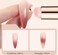 KAAGEE 3Pcs Silicone Nail Brush Ombre Nail Brush, Silicone Nail Tool Reusable Nail Art Brushes for Gel Polish, Nail Paint Brush Nail Gradient Brush Manicure DIY Tool (Black/Pink/Red)