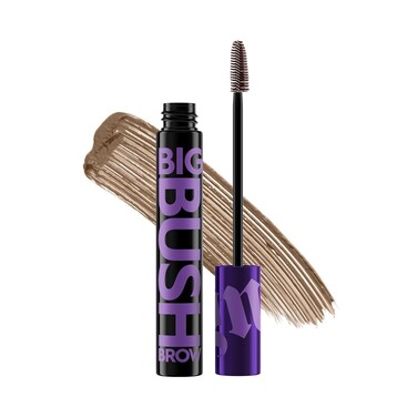 Urban Decay Big Bush Volumizing Tinted Eyebrow Gel, Waterproof, Smudge-Resistant, Flake-Resistant, Buildable Brow Gel Fibers, Long-lasting, Up to 24 HR Hold, Nourishing Castor Oil, Vegan - 0.19 fl oz