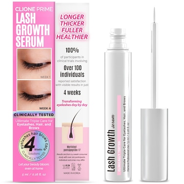 Korean Lash Serum - S&eacute;rum Para Pesta&ntilde;as Eyelash Serum to Grow Lashes Eyebrow Serum Eyelash Growth Serum Suero Para Pesta&ntilde;as Crecimiento Suero De Pesta&ntilde;as