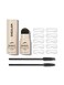 SHEGLAM Genius One Step Eyebrow Shaping Kit Eyebrow Stencil Kit Natural Eyebrow Stamp - Chocolate