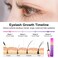 Eyelash Growth Serum(3ML), Eyelash Extension Serum with Natural Ingredients for Eyelash and Eyebrow,Eyelash Growth Serum to Grow Lashes Thicker, Healthier and Stronger
