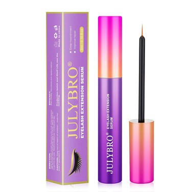 Eyelash Growth Serum(3ML), Eyelash Extension Serum with Natural Ingredients for Eyelash and Eyebrow,Eyelash Growth Serum to Grow Lashes Thicker, Healthier and Stronger
