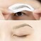 Waterproof Eyebrow Tattoo Stickers. A real hair stroke look. Hair replacement without surgery. Solution for hair loss. Bushy eyebrow tattoos. (New Los Angeles, Light Brown)