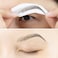 Waterproof Eyebrow Tattoo Stickers. A real hair stroke look. Hair replacement without surgery. Solution for hair loss. Bushy Tinted eyebrow tattoos. (New Hollywood, Dark Brown)