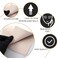 Guapa 3pcs Silicone Eyebrow Practice Skin Ombre Powder Brows Fake Skin Sheet Double Sides Microblading Practice Skin for Tatto Artists and Beginners (3pcs Skins with Golden Outline)