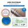 PERMANIA Lash Lift Glue, Eyelash Lifting Adhesives Strong Hold and Perfectly Shaped Eyebrows for Brow Lamination Kit, Lash Lift Balm Bright Colors &amp; Fruity Flavours Fast Drying &amp; Waterproof (Blue)
