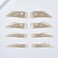 PERMANIA Lash Lift Pads, Liquid Silicone Elastic Glueless Lash Lift Shield C+J Warp 8Pcs Eyelash Curler Makeup Beauty Tool (Beige Gray)