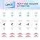 PERMANIA Lash Lift Kit, Lash Perm Kit, Fast Eyelash Lifting 5 Minutes DIY at Home with Strong Glue Disposable Sachet Lash Lifting Kit Last 6 Weeks (15pcs）