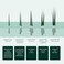 Serum for Lashes:Grow longer, thicker lashes naturally with TUDPA. 0.1 Fl. Oz (3 mL) (Green)