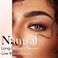 Libeauty Lash Color Kit, Instant Eyebrow Colour Kit Voluminous Natural Black Coloring Lasts for 4 Weeks Lash &amp; Brow Treatment (without silicone eye patch）