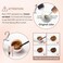 Libeauty Lash Color Kit, Instant Eyebrow Colour Kit Voluminous Natural Black Coloring Lasts for 4 Weeks Lash &amp; Brow Treatment (without silicone eye patch）