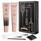 Libeauty Lash Color Kit, Instant Eyebrow Colour Kit Voluminous Natural Black Coloring Lasts for 4 Weeks Lash &amp; Brow Treatment (without silicone eye patch）