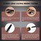 2 Pcs Peel Off Tattoo Eyebrow Gel Set, Natural Color Eye-Brow Gel Long-Lasting Waterproof Eyebrow Tattoo, Easy Peel Off Eyebrow Brow Tattoo Makeup -Up To 3 Days (Dark Brown)