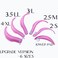 Lash Lift Pad Shield Katya Vinog DIY Eyelash Perming Pads Mega L Curl Perm Rod Roller No Glue Needed On Eyelid Silicone Guard Lifting Eyelashes Up, Lami Lamination Roller Perm Rods Ultra Soft &amp; Light