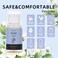 Eyelash Cleanser Concentrate 60ml Jasmine Professional Lash Shampoo Foaming Cleanser DIY Non-lrritating Wash for Extensions Lashes with Salon Home Care-Makes 12 Bottles