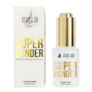 Super Bonder for Lash Extensions by Stacy Lash/Locks Eyelash Glue Fumes/Lash Extension Primer Complement/Lash Bonder for Mink Individual Lashes/Eyelash Extension Supplies