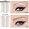 Aresvns Tattoo Eyebrow 66 Pairs, Reddish Brown (Chocolate Color) Realistic Fake Eyebrows Tattoo,12 Eyebrow Shapes,4D Eyebrows Tattoo Waterproof,Eyebrow Transfers Stickers for Women Teens