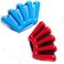 2 PCS Sponge Hair Braiding Machine Women Lady Girls DIY French Twist Plait Hair Braiding Tool Sponge Hair Styling Clip Stick Braider Braid Tool (Red、 Blue)