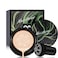Mushroom Head Air Cushion CC Cream Nature Foundation,Moisturizing BB Cream Makeup Long Lasting Matte Concealer, Bright Makeup Base Long Lasting with Mushroom Makeup Sponge(#02 Natural)