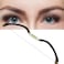 Line Marker Ruler Eyebrow Line Brow Make Up Kit Eyebrow Makeup Eye Thread Sponge Sucker[Black]