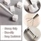 100 Pcs White Soft Nail Sponges for Ombre, 4 Claws Nail Sponge Metal Grabber,Ombre Nail Brush Nail Supplies Manicure Nail Art Tools Nail Accessories