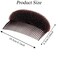 2Pcs Brown Sponge Bump It Up Volume Inserts Hair Base Comb Do Beehive Hair Styling Tools Hair Bun Updo Hair Accessories for Women DIY Hairstyles