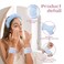 Sponge Spa Headbands for Women &amp; Wristband Set,Puffy Makeup Headband Set for Washing Face,Soft Towel Skin Care Head Band,Cute Hair Band Shower 4 Pcs