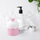 SHERCHPRY 1Pcs Facial Foam Cup, Foam Maker for Face, Facial, Marshmallow Whip Maker Cup for Face Wash Skincare Tools Home Travel (Pink)