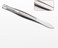 Two Pcs of Qulity Slant Tweezer, Professional Stainless Steel, Provides a Strong Grip, Removes Hairs Accurately, Shapes, Ergonomically-Designed (2)