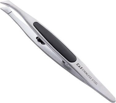 Kai Europe Tweezers, Black Handle, 1 Piece