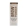 Revolution, Brow Powder Stamp &amp; Stencil Kit, Brow Shaping Tool, Medium Brown, Includes Brow Stencils