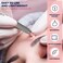 Microblading Supplies 5 Piece Double Sided Manual Pen Kit for Supplies   Durable Aluminum Pen With Lock-Pin Tech &amp; Ergonomic Grip   Shape Eye Brows, Clear