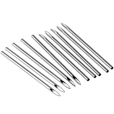 16G 10 PCS Body Piercing Needles, Body Ear Navel Nose Lip Nipple Piercing Needles, Ear Nose Piercing Needles, Tattoo Body Piercing Needles Tool