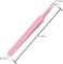90 Degree Lash Tweezers for Eyelash Extensions, Precision Fiber Tip Grip Mega Volume Lash Tweezers, Pink