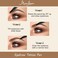 Duo Pack of Vegan-Approved Natural Looking Microblading Eyebrow Pencil, 4D Innovative Micro-Fork Tip Applicator, Long-lasting Eyebrow Pen, Waterproof &amp; Smudgeproof, Cruelty Free (Light Brown)