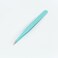 MAXLEAF 2pcs Stainless Tweezers Straight Curved Tweezers for Stickers Eyelash Extensions Precision Electronics Nail Rhinestone Jewelry, Scrapbooking Tools (Green)