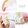 MAXLEAF 2pcs Stainless Tweezers Straight Curved Tweezers for Stickers Eyelash Extensions Precision Electronics Nail Rhinestone Jewelry, Scrapbooking Tools (Green)