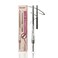 Eyebrow Pencil,Portable 3 in 1 Eyebrow Shaping Enhancing Kit with Brow Trimmer &amp; Brow Brush + Replaceable Brow Refills (Gray)