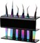 Lash Extension Supplies GEMERRY Tweezer Holder Tweezer Stand for Eyelash Extension Supplies Accessories Tools Acrylic Display Storage 6 Pcs Tweezers Shelf Holder (Black)