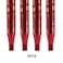 4pcs Eyebrow Mapping Pencils Peel-Off Hard Core Brow Pencil with Brush for Marking, Filling and Outlining,TgoBeauty Tattoo Makeup and Permanent Makeup Eye Brow Liner Beauty (Red)
