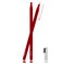 Guapa Microblading Eyebrows Pencil Waterproof Pull Cord Peel-off Brow Pencil Set for Marking, Filling and Outlining, Tattoo Makeup and Permanent Makeup Eye Brow LIner Beauty (5pcs, Red Mapping Pencil)